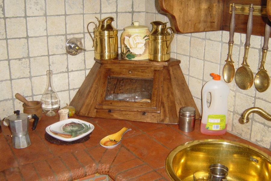 Cucina in vera muratura (PP-CM001)