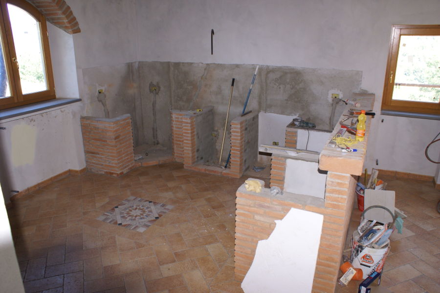 Cucina in vera muratura (PP-CM003)