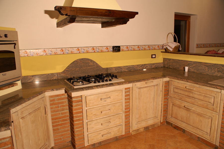 Cucina in vera muratura (PP-CM003)