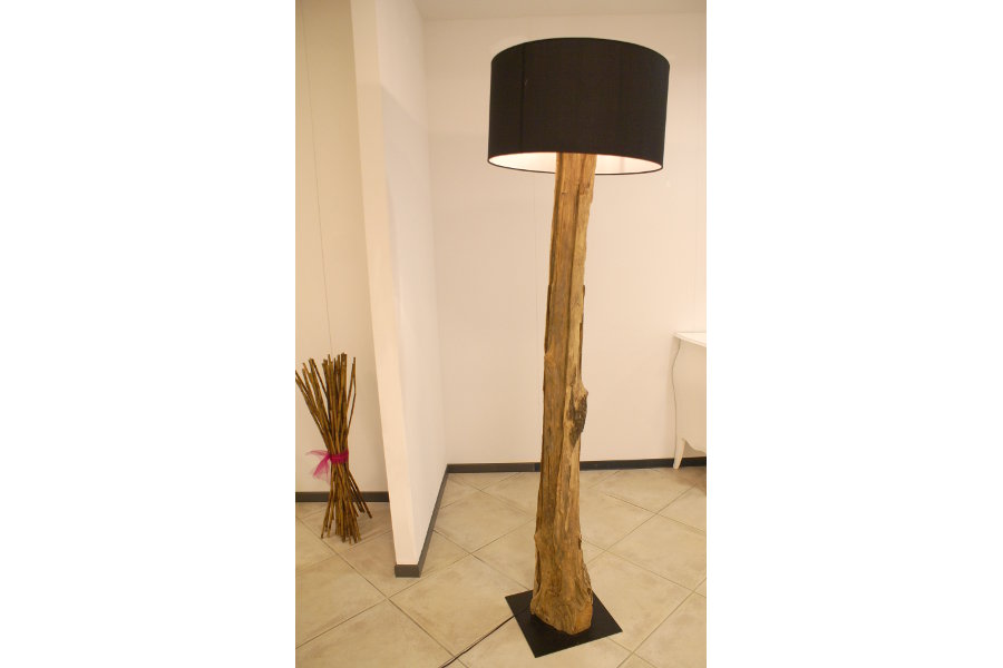Lampada in legno di recupero (XN-LAM001)