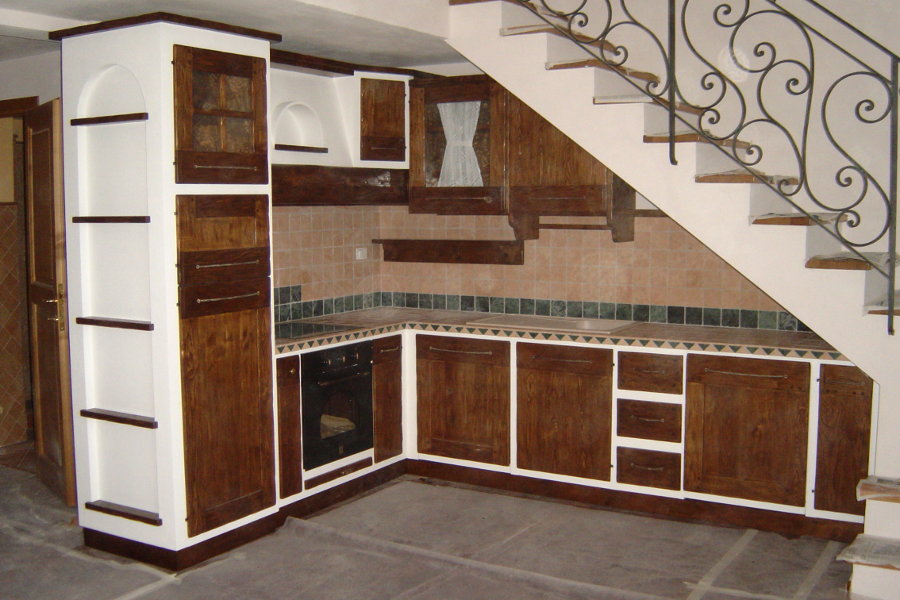 Cucina in finta muratura (PP-CFM005)