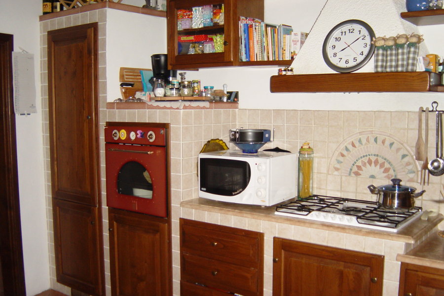 Cucina in vera muratura (PP-CM005)
