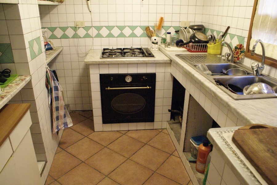 Cucina in vera muratura (PP-CM006)