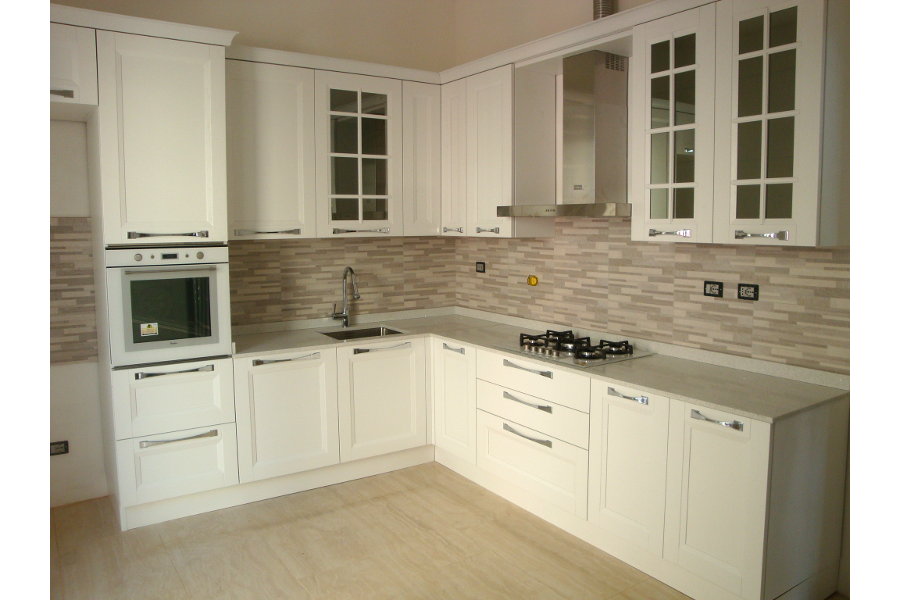 Cucina classica laccata a poro aperto (PP-CC004)