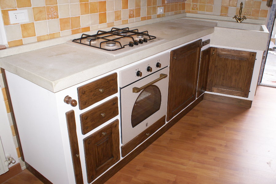 Cucina in finta muratura (PP-CFM009)