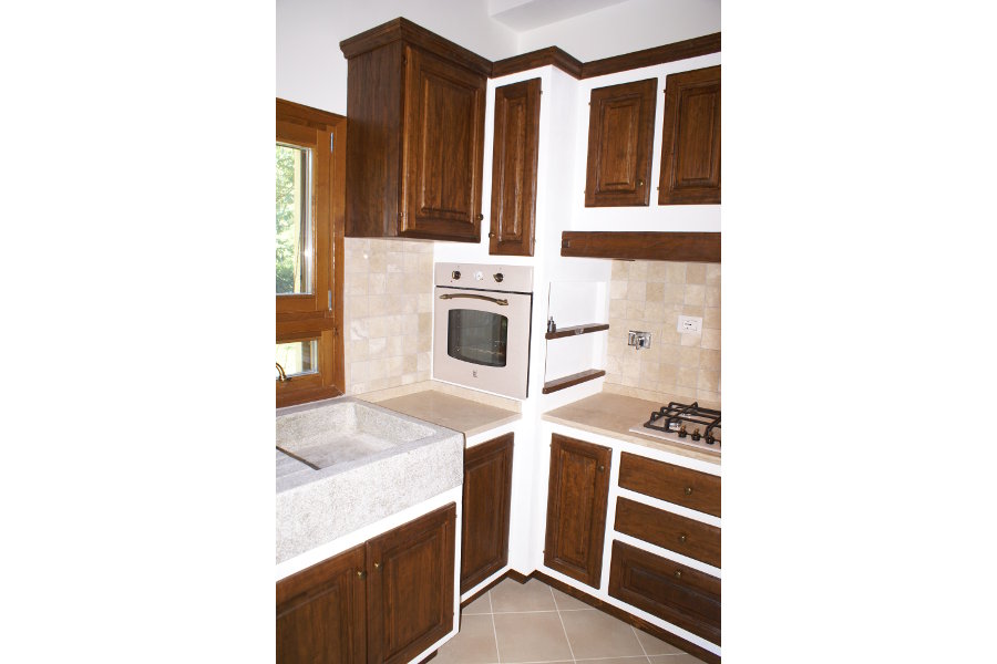 Cucina in finta muratura (PP-CFM017)