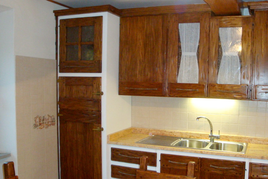 Cucina in finta muratura (PP-CFM029)