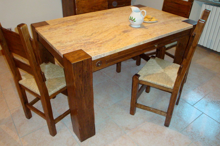 Cucina in finta muratura (PP-CFM029)
