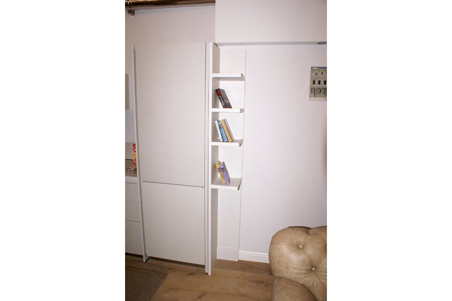 Libreria a terra per soggiorno (PP-LIB002)