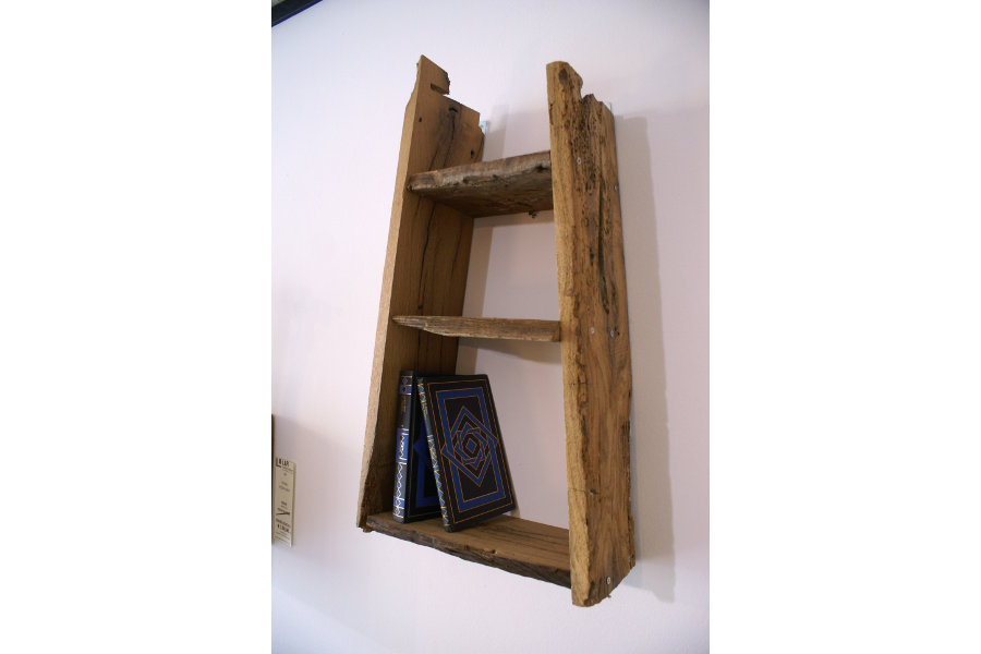 Mensola in legno di recupero (XN-MEN008)