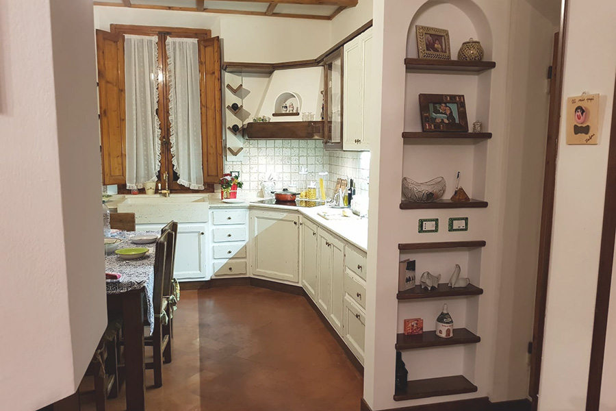 Cucina in finta muratura doppia finitura (PP-CFM032)