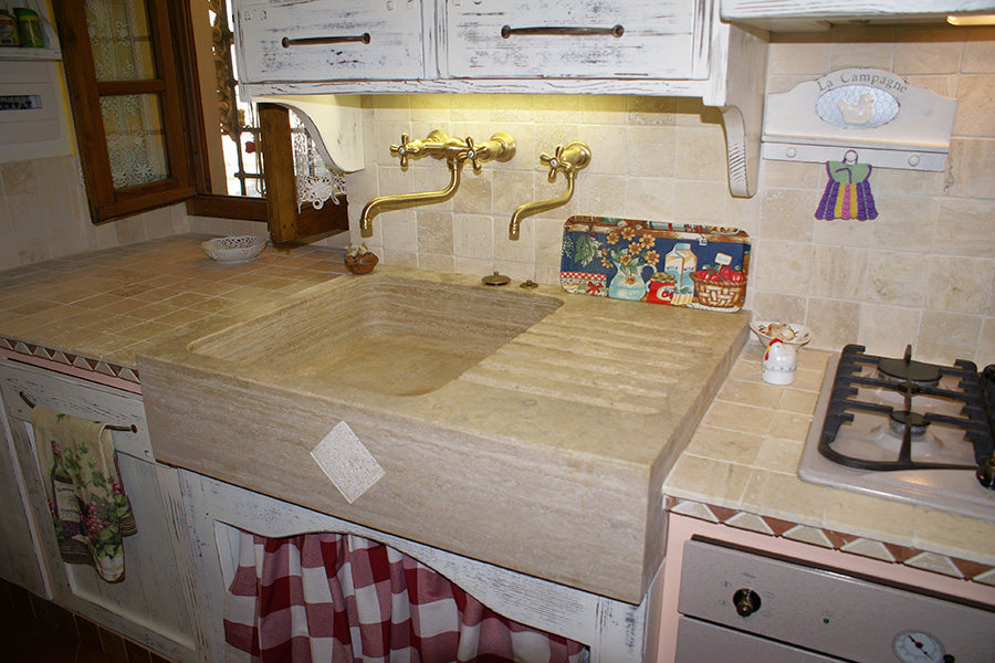 Cucina in finta muratura (PP-CFM033)