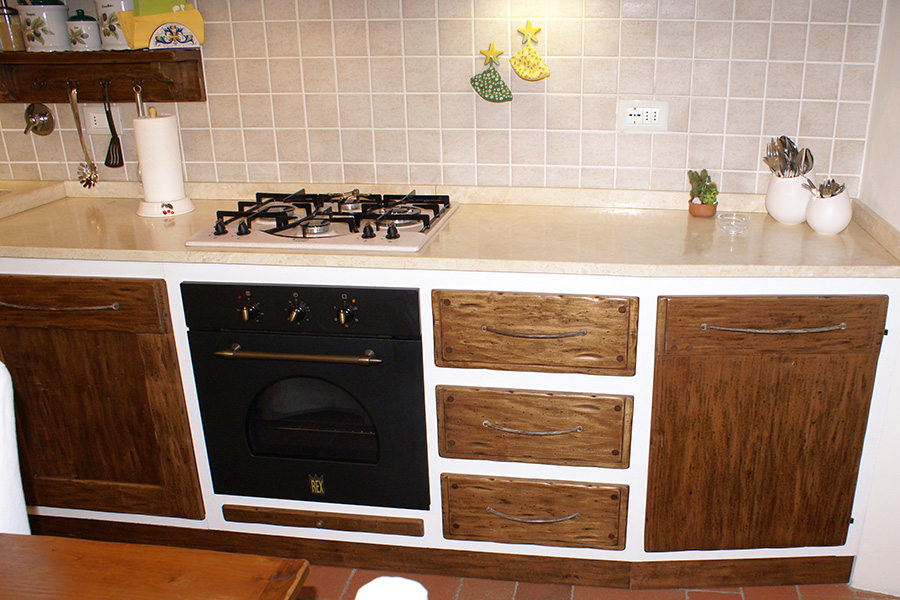 Cucina in finta muratura (PP-CFM034)