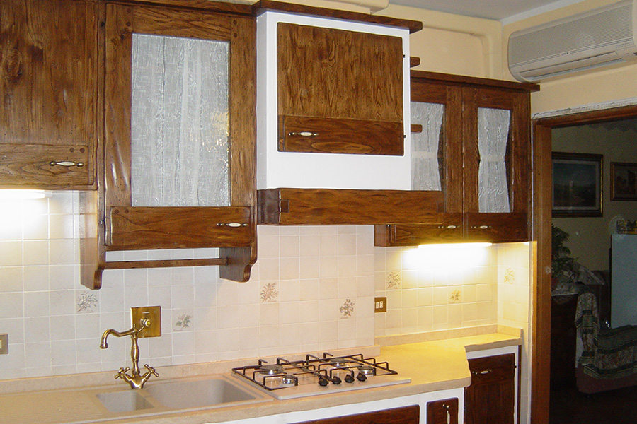 Cucina in finta muratura (PP-CFM039)