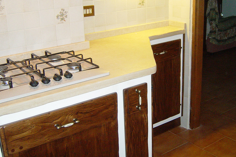 Cucina in finta muratura (PP-CFM039)