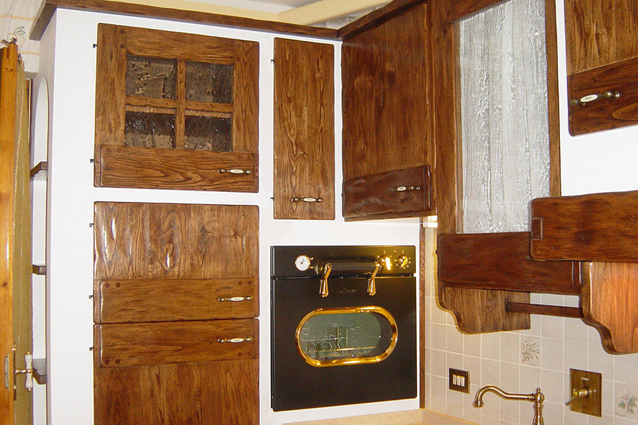 Cucina in finta muratura (PP-CFM039)
