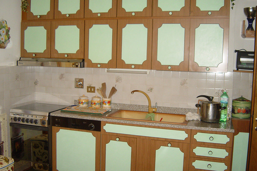 Cucina in finta muratura (PP-CFM039)