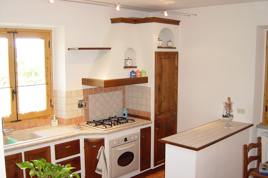 Cucina in finta muratura (PP-CFM040)