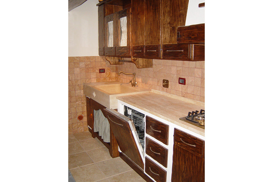 Cucina in finta muratura (PP-CFM042)