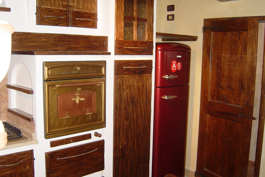 Cucina in finta muratura (PP-CFM042)