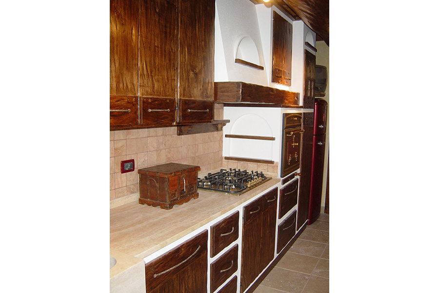 Cucina in finta muratura (PP-CFM042)