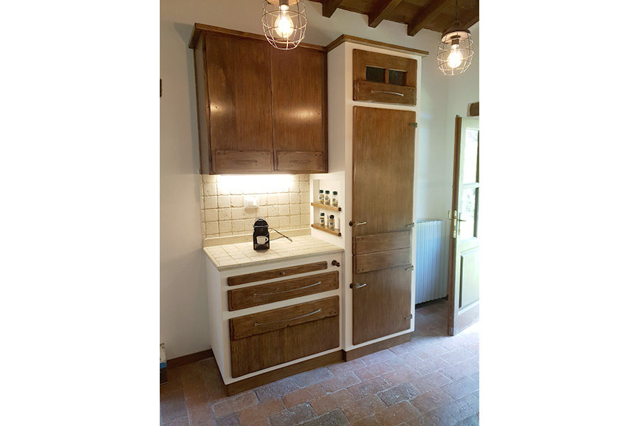 Cucina in finta muratura (PP-CFM044)