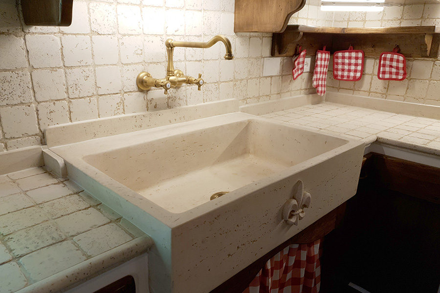 Cucina in finta muratura (PP-CFM044)