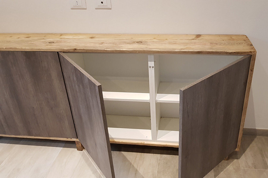 Credenza in legno di recupero (XN-CRE001)