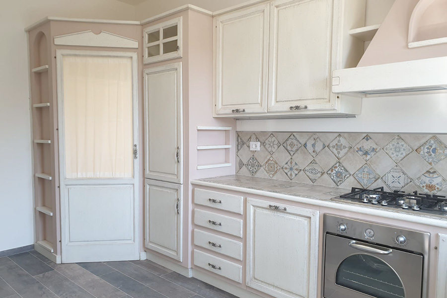 Cucina in finta muratura (PP-CFM046)