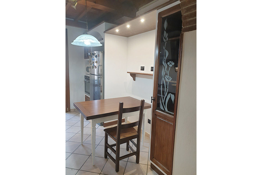 Cucina su misura in finta muratura (PP-CFM047)