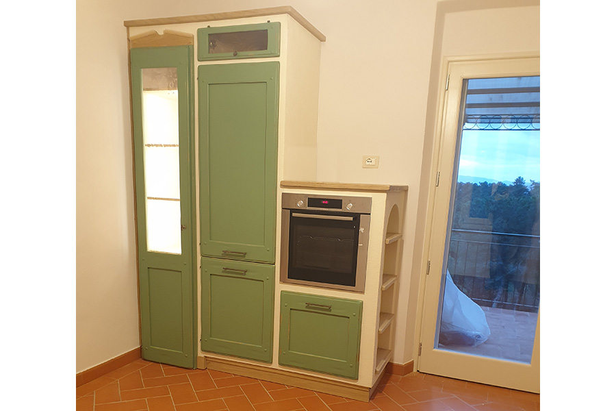 Cucina in finta muratura (PP-CFM049)