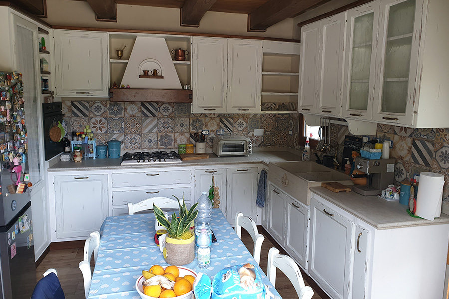 Cucina in finta muratura (PP-CFM050)