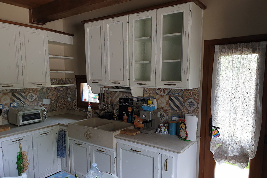 Cucina in finta muratura (PP-CFM050)