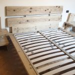 Gruppo letto in legno di recupero (XN-LET009)
