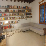 Soggiorno creativo legno vecchio e ferro XT-COM019