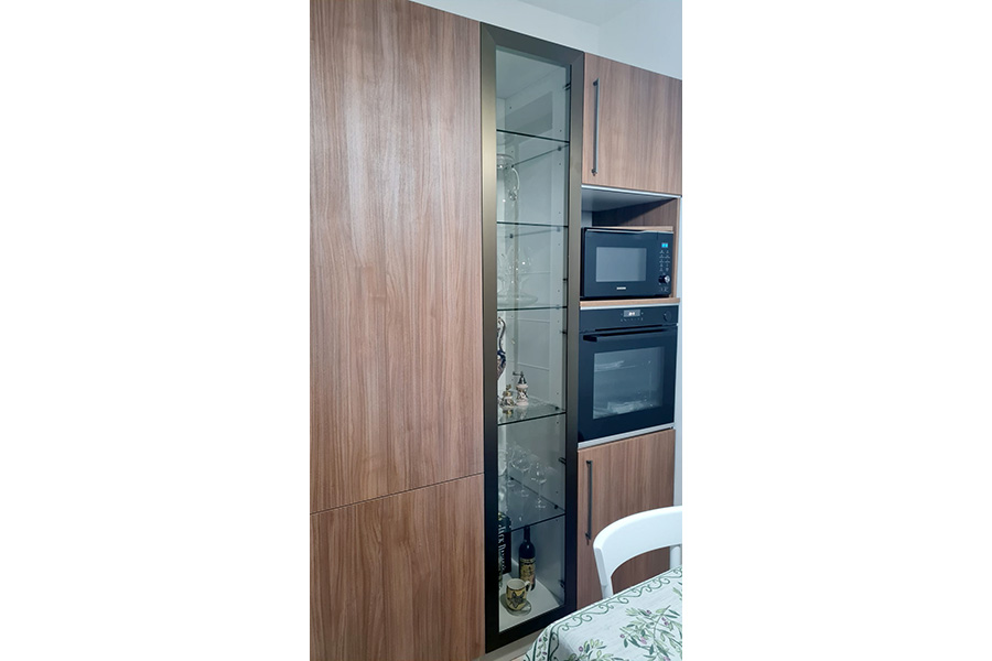 Cucina moderna ante in PET