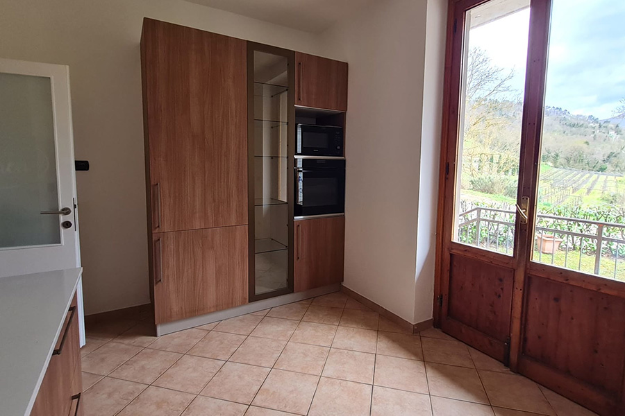 Cucina moderna ante in PET